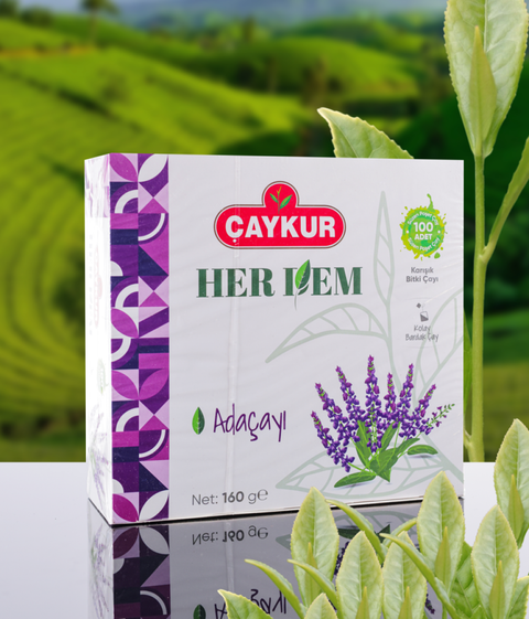 Çaykur Herdem Yeşil Adaçayı Süzen Poşet