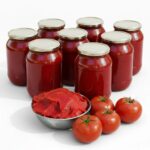 Domates Salçası 8 Kavanoz (5440 Gr) ( (Ayaş)