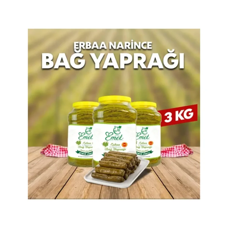 Tokat Erbaa Narince Bağ Yaprağı - Dogal ve Organik | Koyumden Gelsin